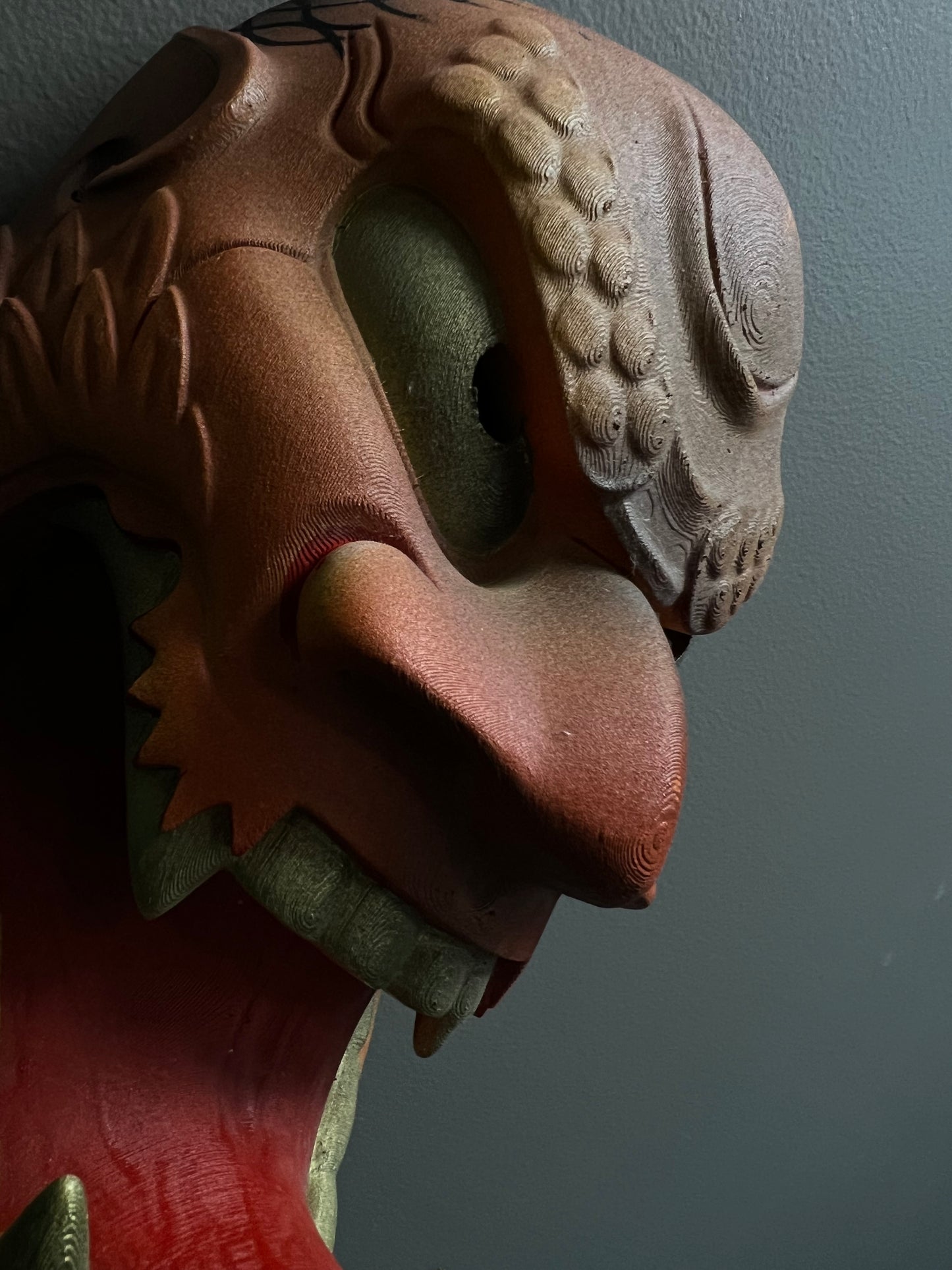IKAZUCHI Mask – The Power of Thunder and Transformation