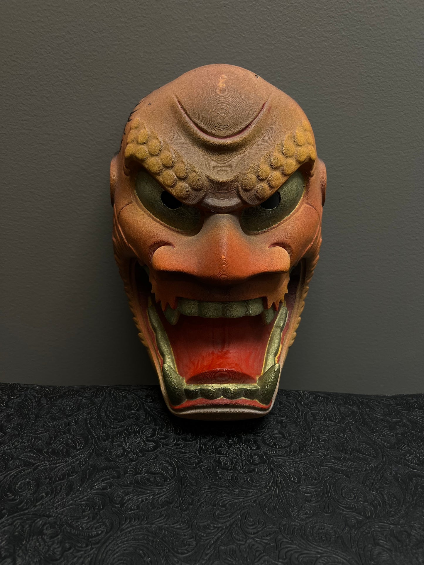 IKAZUCHI Mask – The Power of Thunder and Transformation