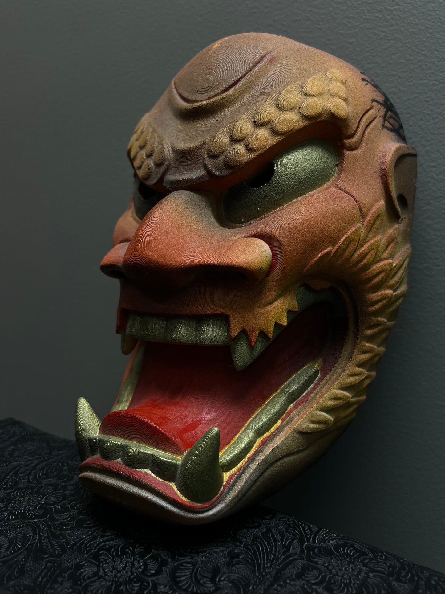 IKAZUCHI Mask – The Power of Thunder and Transformation