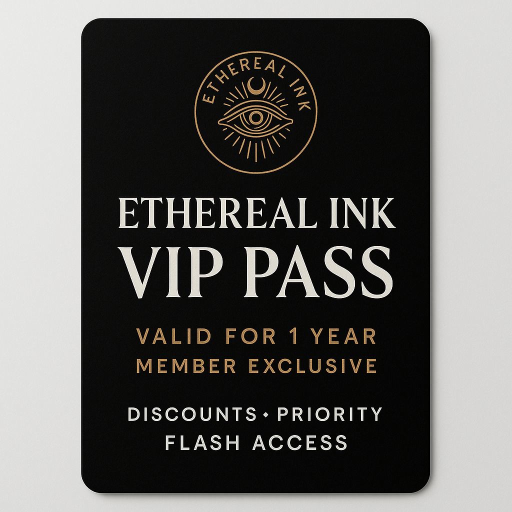 Ethereal Ink VIP Tattoo Membership - 1 year Access