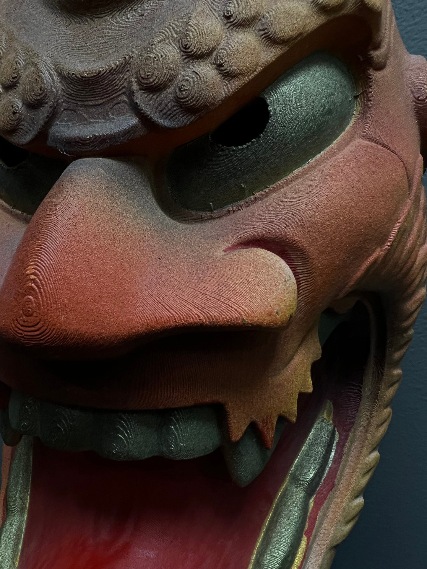IKAZUCHI Mask – The Power of Thunder and Transformation
