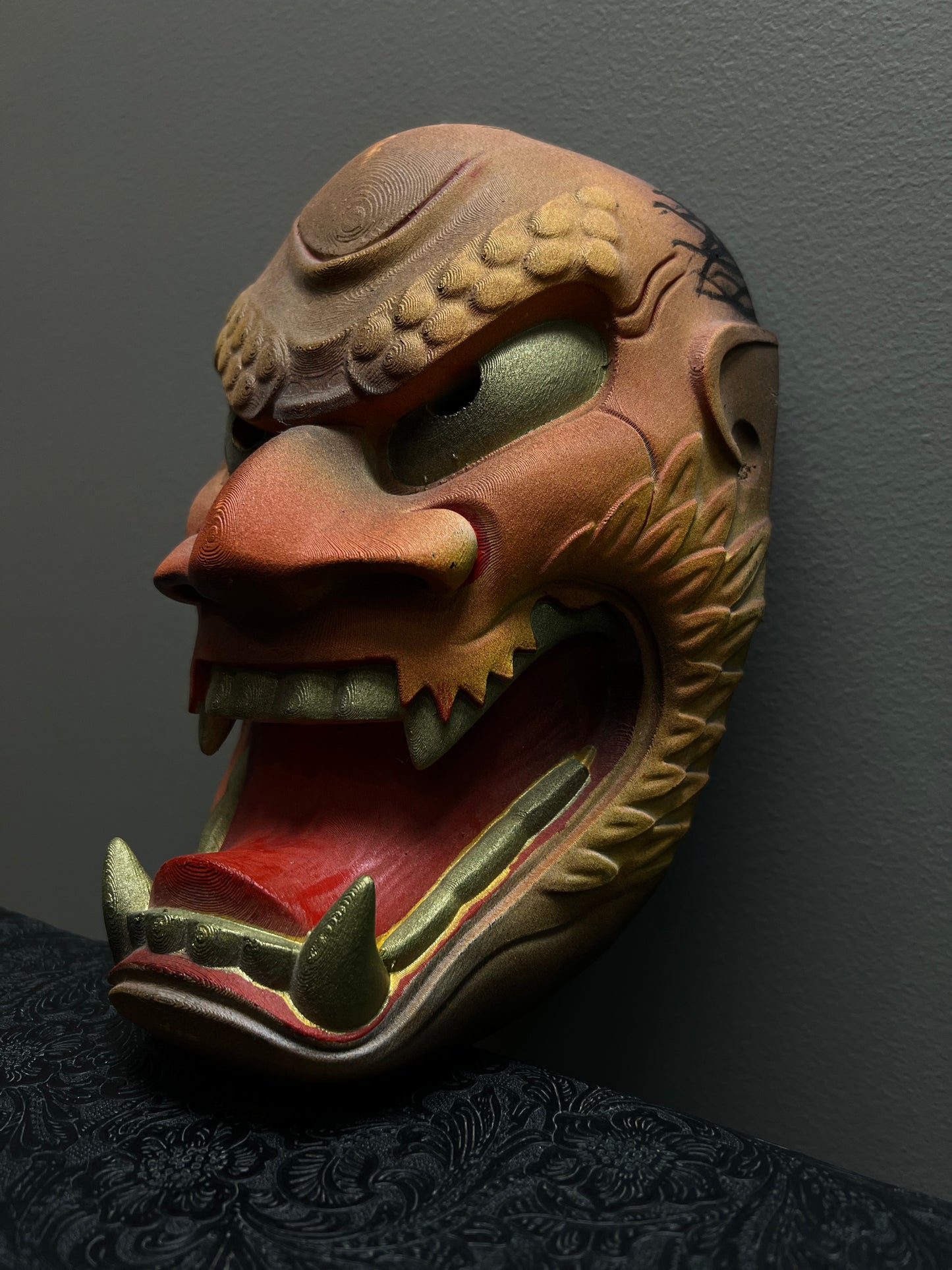 IKAZUCHI Mask – The Power of Thunder and Transformation