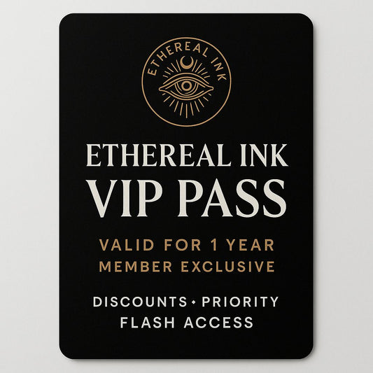 Ethereal Ink VIP Tattoo Membership - 1 year Access